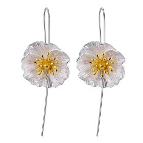 925-Sterling-Silver-Blooming-Poppies-Flower-Wedding