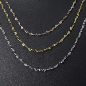 925-Sterling-Silver-High-Quality-47CM-Romantic