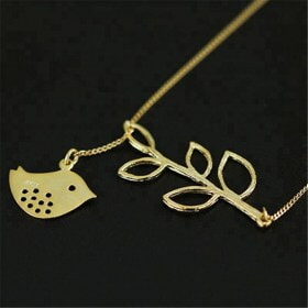 Custom-Bird-leaf-sterling-silver-name-necklace