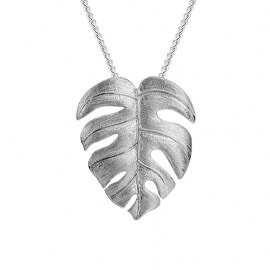 Custom-Peony-Leaves-925-silver-jewelry-pendant