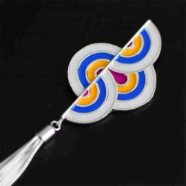 Designer-silver-Rosy-Clouds-custom-enamel-pendant