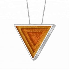 Fashion-Triangle-Epoxy-925-Silver-enamel-pendant