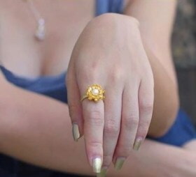 New-Silver-Blooming-Lotus-Flower-gold-filled1
