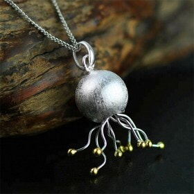 Silver-Dancing-Jellyfish-pendant-design-for-boys